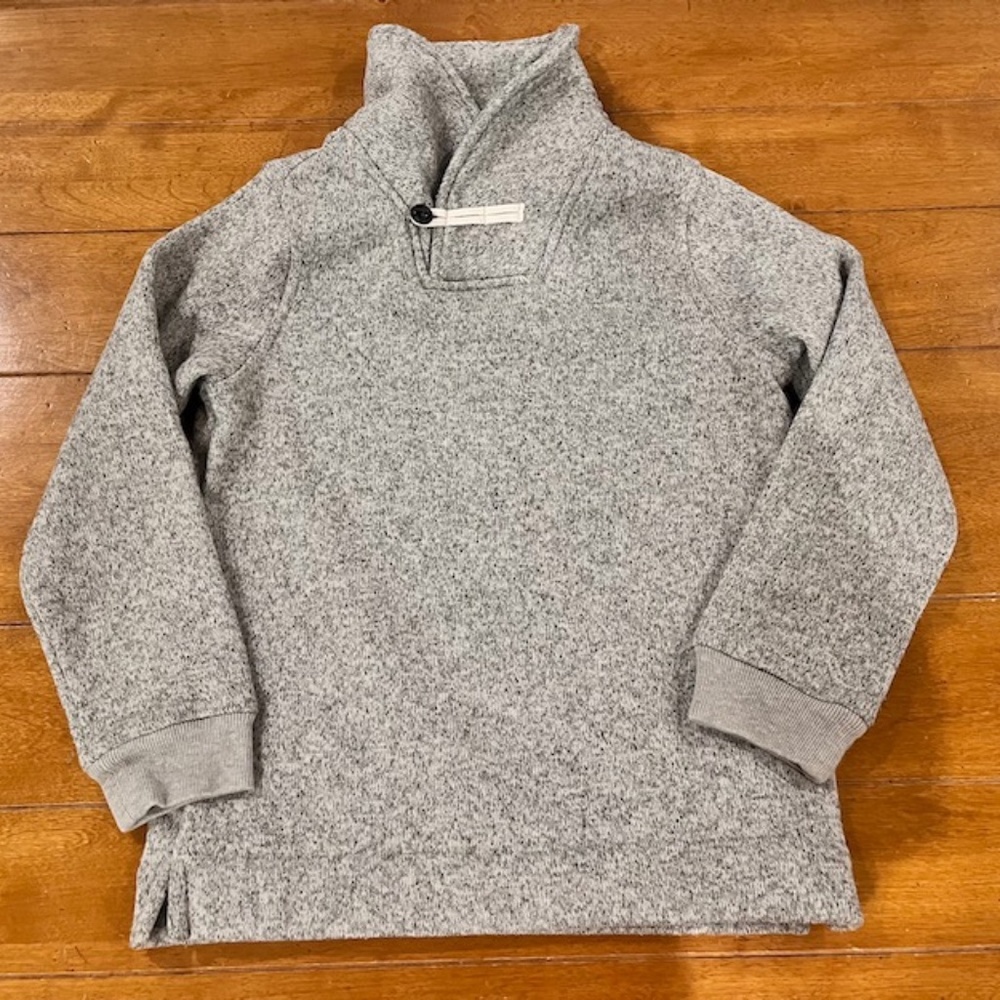 Oshkosh B'gosh Kids Gray Polyester Pullover Sweater Size 8